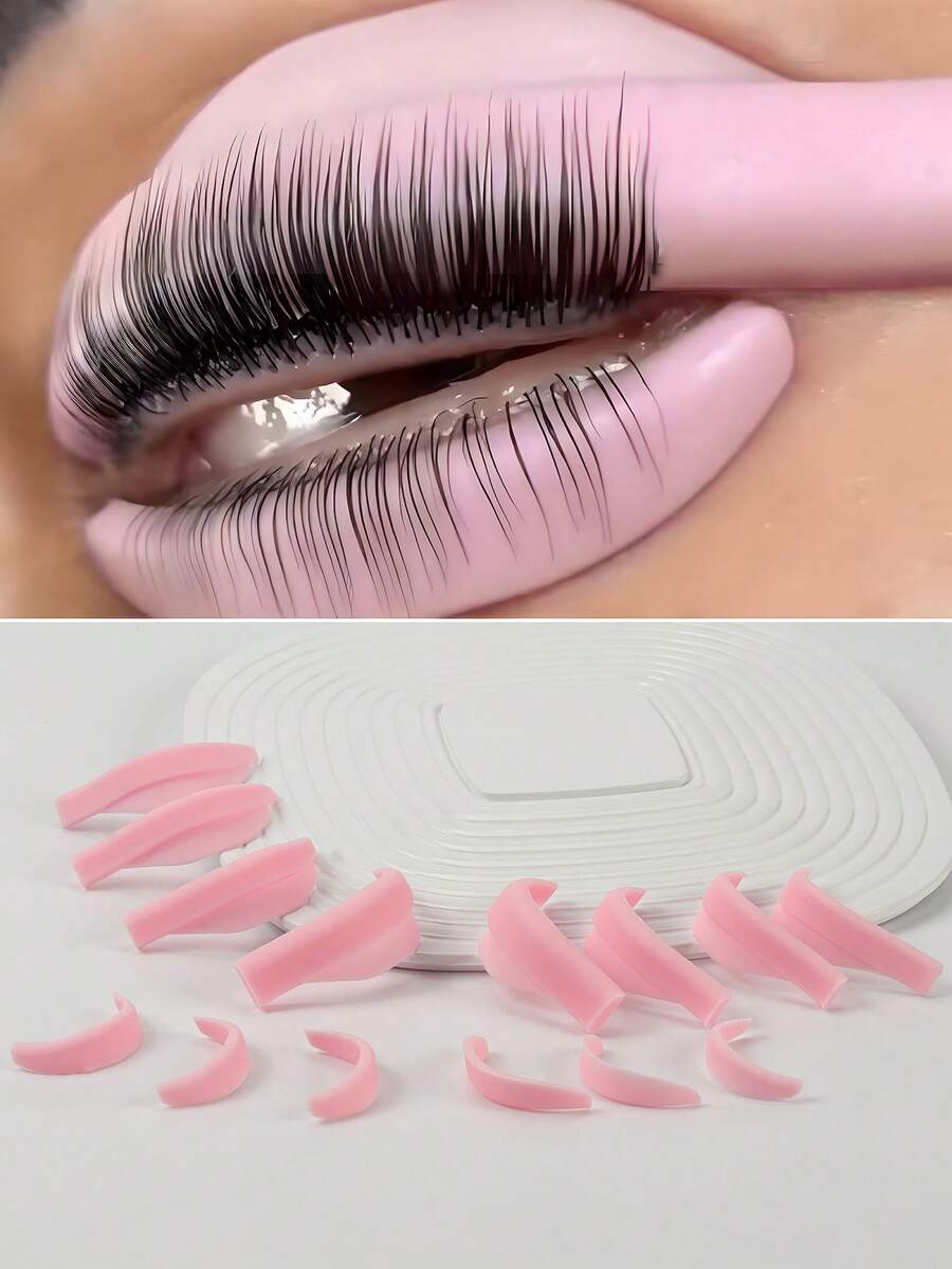 Seven-Size Silicone Lash Lift Rod Set - 14 Pieces — gallery image 1