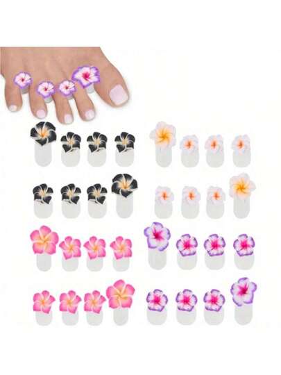 32-Piece Soft Silicone Toe Separator Set — gallery image 7