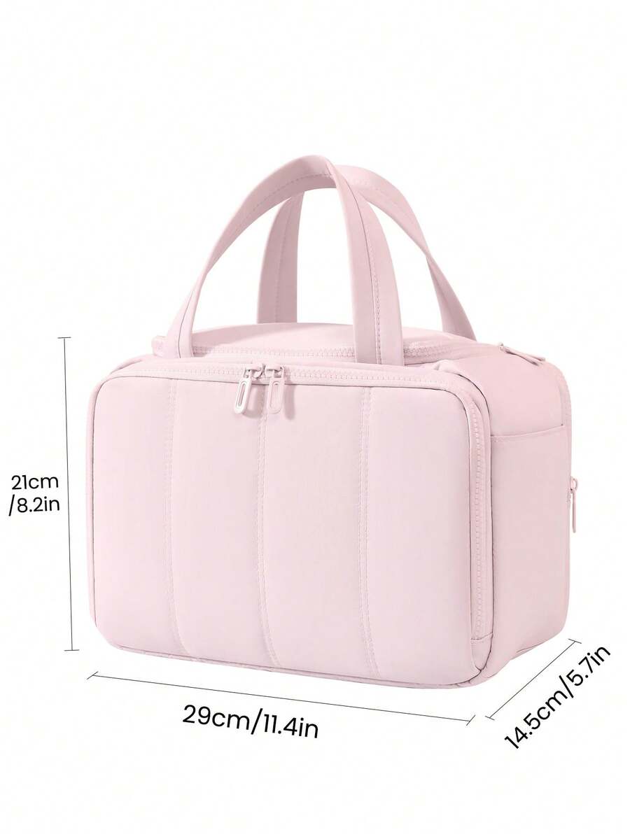 Multi-Pocket Padded Travel Makeup Bag — gallery image 9