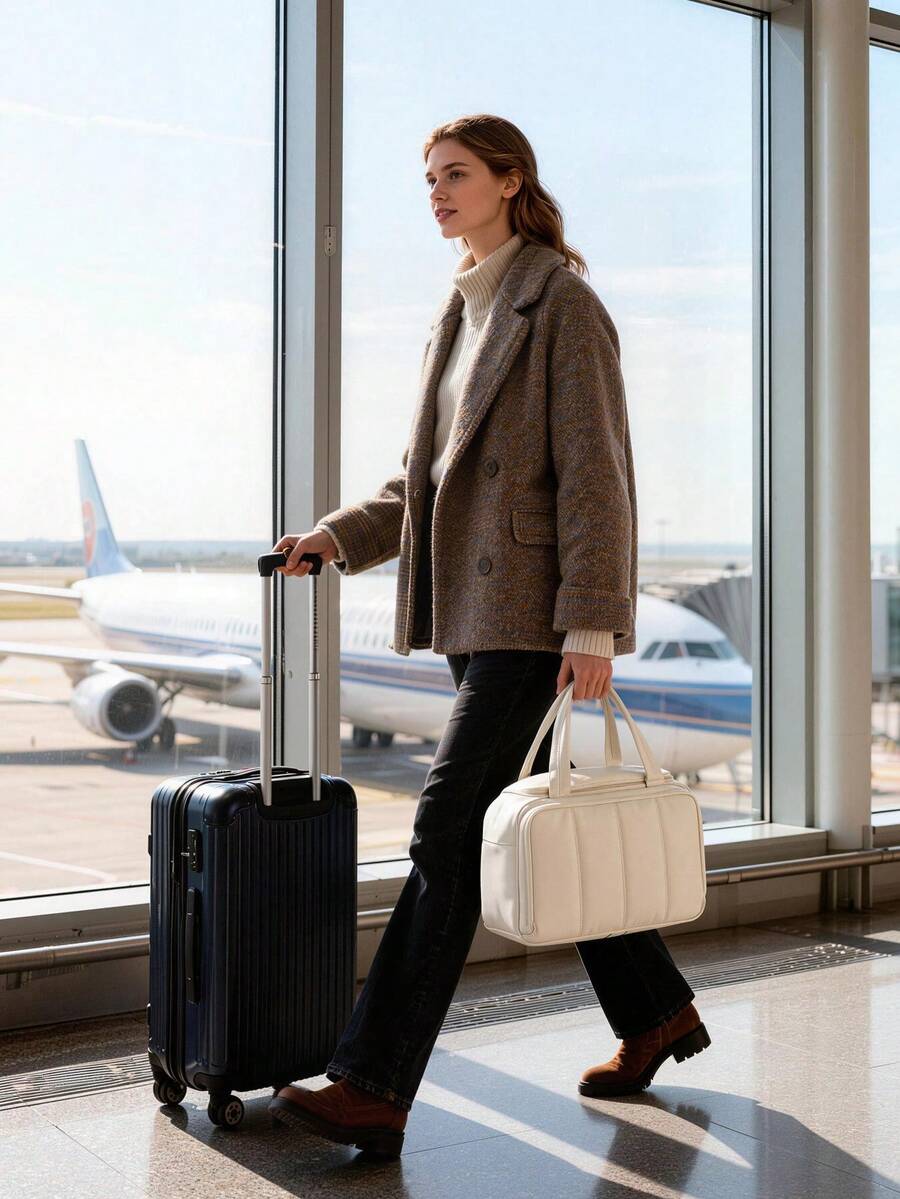 Multi-Pocket Padded Travel Makeup Bag — gallery image 10