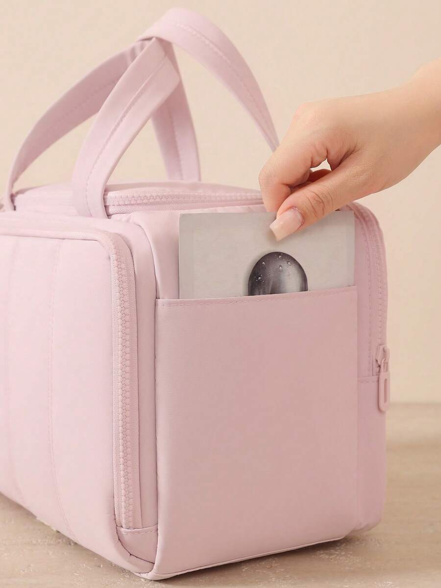 Multi-Pocket Padded Travel Makeup Bag — gallery image 8
