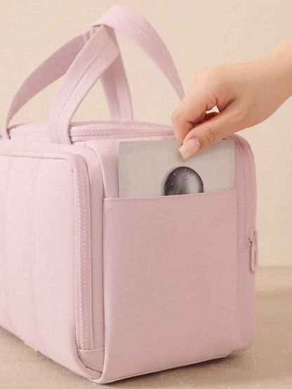 Multi-Pocket Padded Travel Makeup Bag — gallery image 8