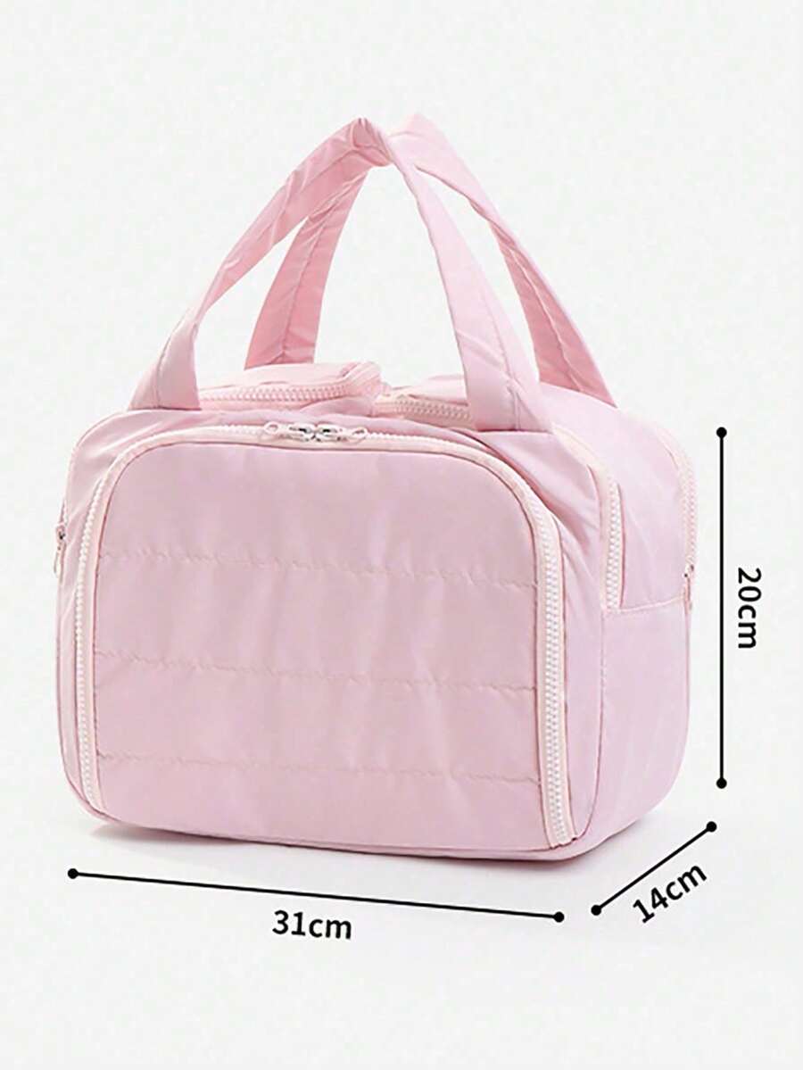 Dual-Opening Padded Travel Makeup Bag — gallery image 4