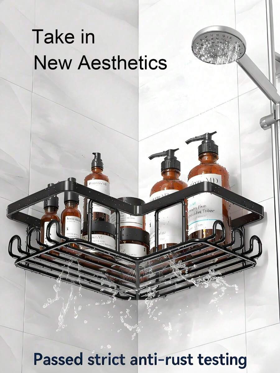 3-Piece Wall-Mounted Bathroom Shelf Set — gallery image 3