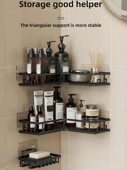 3-Piece Wall-Mounted Bathroom Shelf Set — gallery image 5