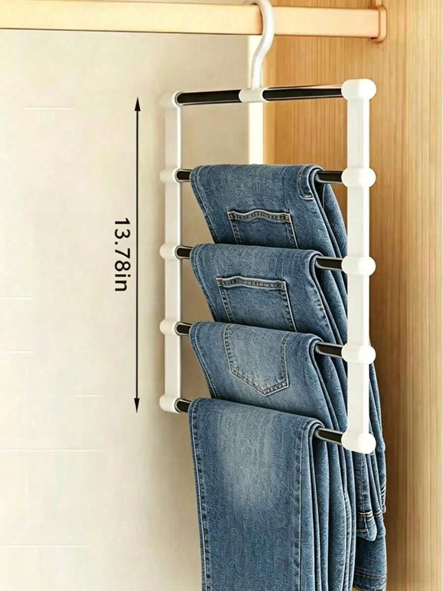 Multi-Layer Folding Hanging Pants Rack — gallery image 5