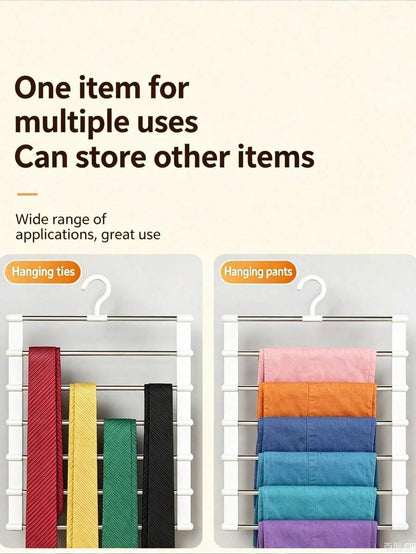 Multi-Layer Folding Hanging Pants Rack — gallery image 7