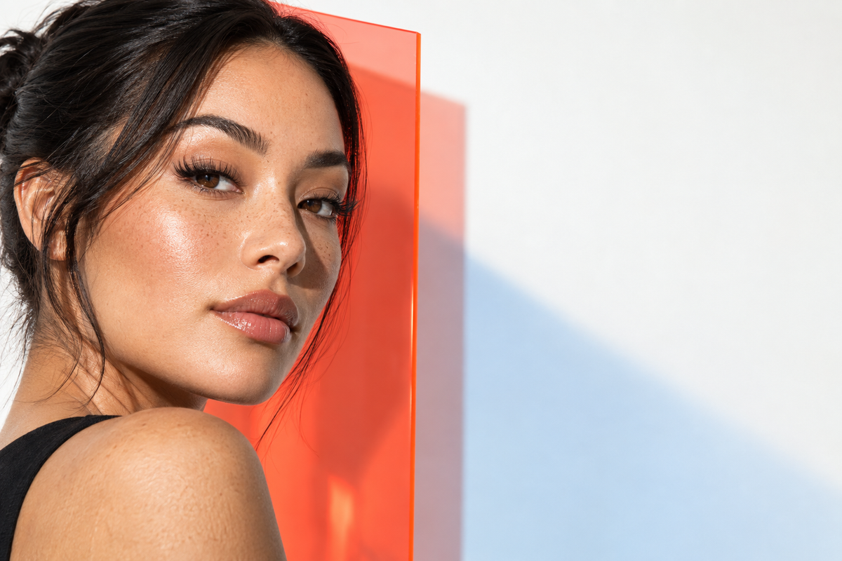 ANTEWICE modern backstage lash editorial