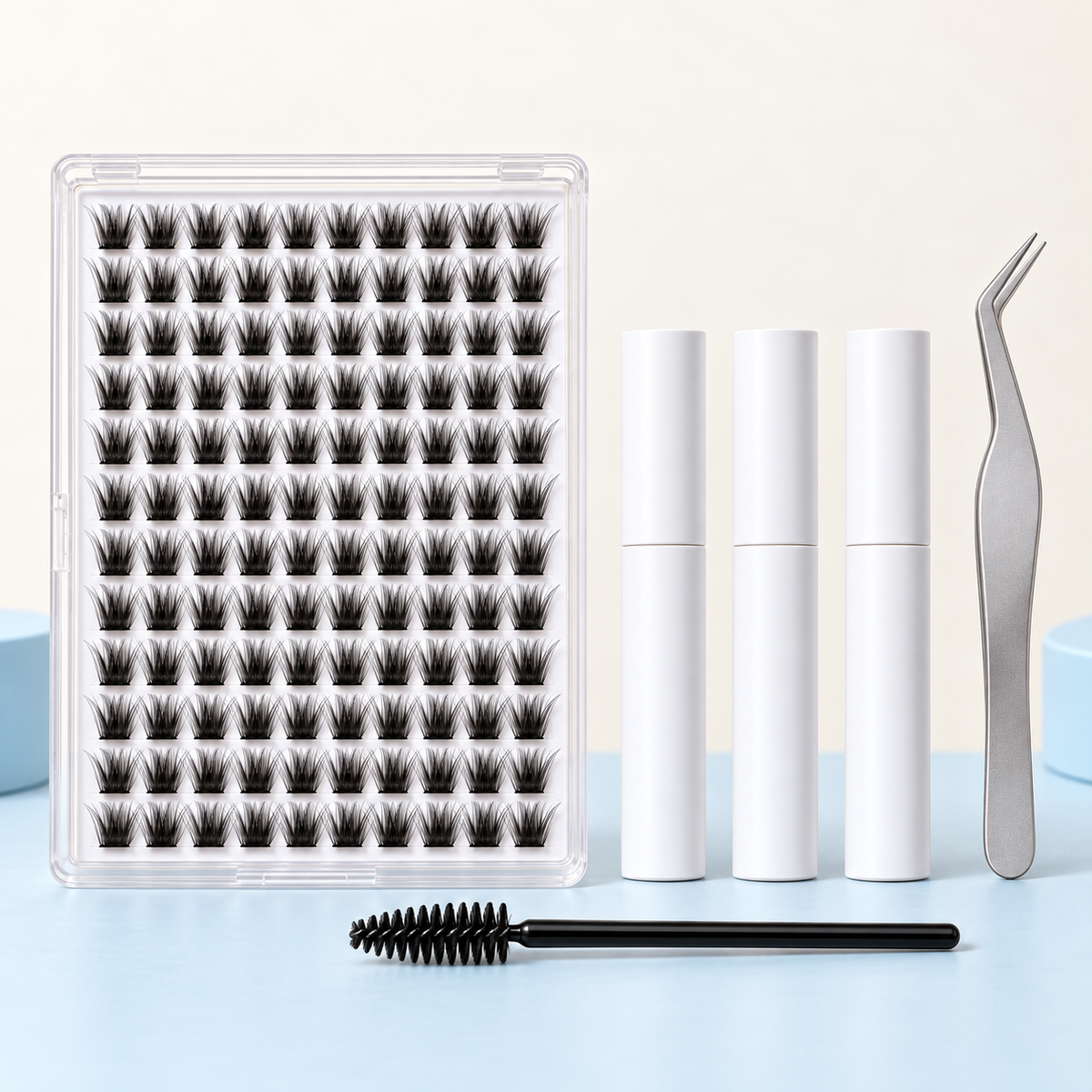 Complete wispy lash cluster kit — front catalog view